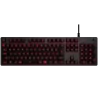 LOGITECH G413 TKL SE Corded Mechanical Gaming Keyboard - BLACK - US INT'L - USB - TACTILE - 1