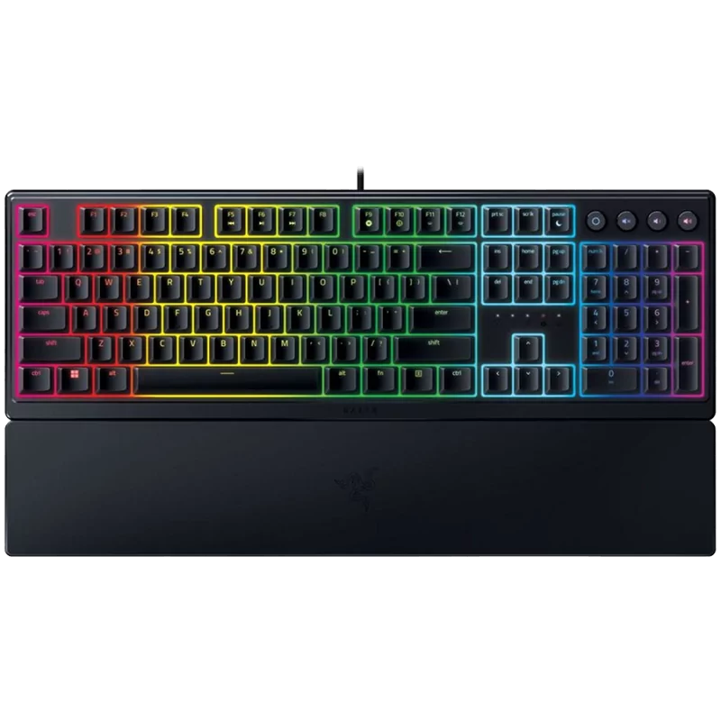 Razer Ornata V3, Mecha-membrane switches, 10 Razer Chroma™ RGB Lighting Zones, 1000 Hz Ultrapolling, Backlit keys, UV coated ABS Razer Ornata V3, Mecha-membrane switches, 10 Razer Chroma™ RGB Lighting Zones, 1000 Hz Ultrapolling, Backlit keys, UV coated ABS