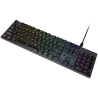COUGAR LUXLIM, Gaming Keyboard, Low-Profile Optical-Mechanical Red Switches, Unibody CNC Aluminum Frame, 14 Backlight Effects, T