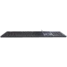 COUGAR VANTAR AX BLACK, Gaming Keyboard, Flat Caps With Scissor-Switch, CNC Unibody Aluminum Frame, 19-Key Rollover, Eight Backl