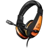 CANYON Star Raider GH-1A, Gaming headset 3.5mm jack with adjustable microphone and volume control, with 2in1 3.5mm adapter, cabl