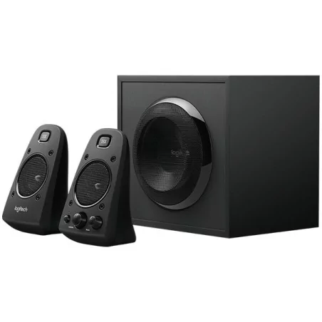 LOGITECH Z625 THX Speaker System 2.1 - BLACK - 3.5 MM/Optical - 1