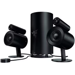 Razer Nommo Pro, THX Certified full range 2.1 gaming speakers, Dolby Virtual Surround Sound technology, Razer Chroma, 2 x 0.8 in