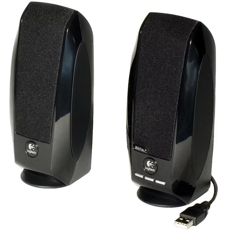 LOGITECH S150 Stereo Speakers - BLACK - 3.5 MM - B2B - 1