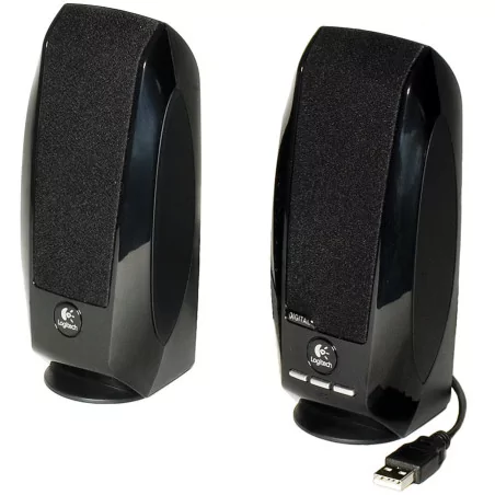 LOGITECH S150 Stereo Speakers - BLACK - 3.5 MM - B2B - 1