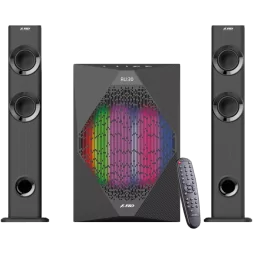 F&D T-300X 2.1 TV Speakers, 70W RMS (17.5Wx2+35W), 2x2.25'' Satellites (soundbar design) + 8'' Subwoofer, BT 4.0/AUX/USB/FM/Mult