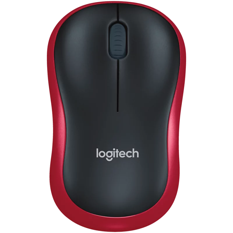LOGITECH M185 Wireless Mouse - RED - EER2 - 1