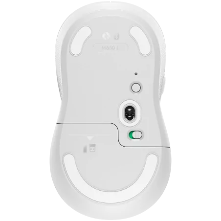 LOGITECH Signature M650 L Wireless Mouse for Business - OFF-WHITE - BT - EMEA - M650 L B2B - 4