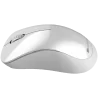 CANYON MW-11, 2.4 GHz Wireless mouse ,with 3 buttons, DPI 1200, Battery:AAA*2pcs ,pearl white grey67*109*38mm 0.063kg - 2