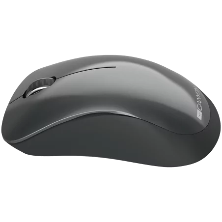 CANYON MW-11, 2.4 GHz Wireless mouse,with 3 buttons, DPI 1200, Battery:AAA*2pcs,Black,67*109*38mm,0.063kg - 2