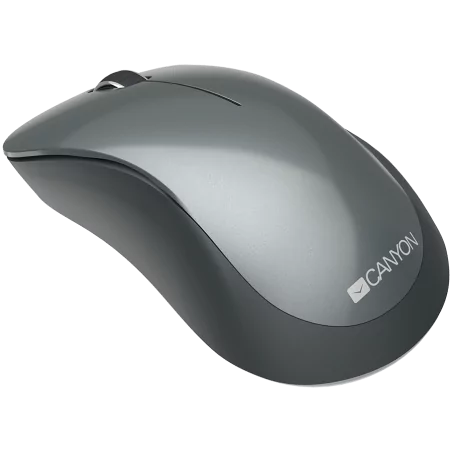 CANYON MW-11, 2.4 GHz Wireless mouse,with 3 buttons, DPI 1200, Battery:AAA*2pcs,Black,67*109*38mm,0.063kg - 3