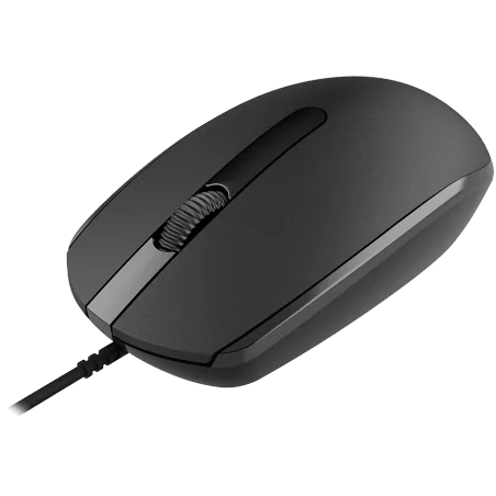 CANYON M-10, Canyon Wired optical mouse with 3 buttons, DPI 1000, with 1.5M USB cable, black, 65*115*40mm, 0.1kg - 2