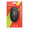 CANYON M-10, Canyon Wired optical mouse with 3 buttons, DPI 1000, with 1.5M USB cable, black, 65*115*40mm, 0.1kg - 6