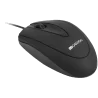 CANYON CM-1 wired optical Mouse with 3 buttons, DPI 1000, Black, cable length 1.8m, 100*51*29mm, 0.07kg - 1