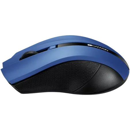 CANYON MW-5 2.4GHz wireless Optical Mouse with 4 buttons, DPI 800/1200/1600, Blue, 122*69*40mm, 0.067kg - 3