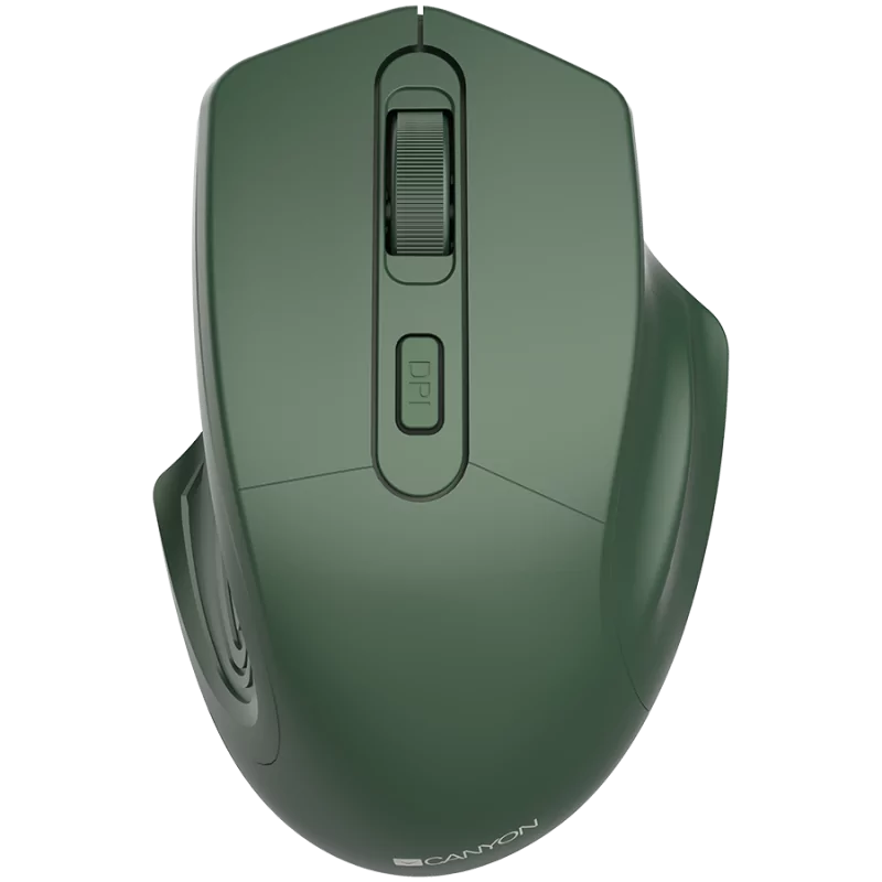 CANYON 2.4GHz Wireless Optical Mouse with 4 buttons, DPI 800/1200/1600, Special military, 115*77*38mm, 0.064kg - 1