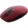CANYON MW-9 2 in 1 Wireless optical mouse with 6 buttons, DPI 800/1000/1200/1500, 2 mode(BT/ 2.4GHz), Battery AA*1pcs, Red, sile