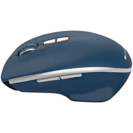 CANYON MW-21, 2.4 GHz Wireless mouse ,with 7 buttons, DPI 800/1200/1600, Battery: AAA*2pcs,Blue,72*117*41mm, 0.075kg - 2