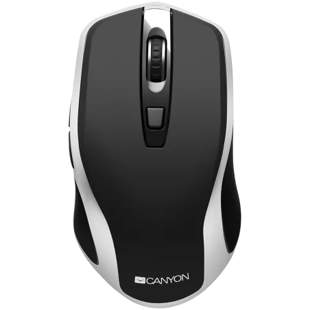 CANYON MW-19, 2.4GHz Wireless Rechargeable Mouse with Pixart sensor, 6keys, Silent switch for right/left keys,Add NTCDPI: 800/12