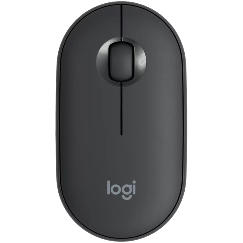 LOGITECH M350 Pebble Bluetooth Wireless Mouse - GRAPHITE - 1 LOGITECH M350 Pebble Bluetooth Wireless Mouse - GRAPHITE - 1