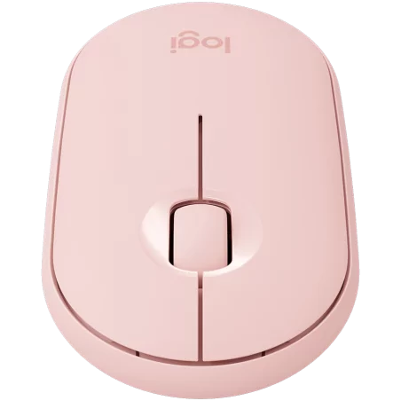 LOGITECH M350 Pebble Bluetooth Wireless Mouse - ROSE - 2
