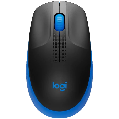 LOGITECH M190 Full-size wireless mouse - BLUE - 2.4GHZ - EMEA - M190 - 1