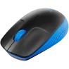 LOGITECH M190 Full-size wireless mouse - BLUE - 2.4GHZ - EMEA - M190 - 2