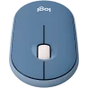 LOGITECH Pebble M350 Wireless Mouse - BLUEBERRY - 2.4GHZ/BT - EMEA - CLOSED BOX - 5