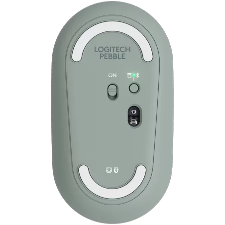 LOGITECH M350 Pebble Bluetooth Wireless Mouse - EUCALYPTUS - 4