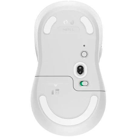 LOGITECH Signature M650 L Wireless Mouse - OFF-WHITE - BT - EMEA - M650 L - 2