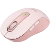 LOGITECH M650L Signature Bluetooth Mouse - ROSE - 3