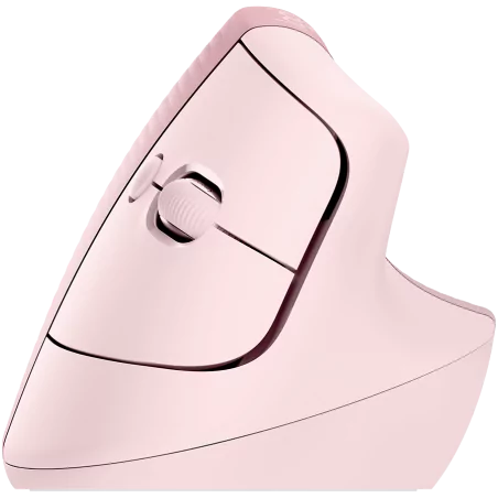 LOGITECH Lift Bluetooth Vertical Ergonomic Mouse - ROSE/DARK ROSE - 3