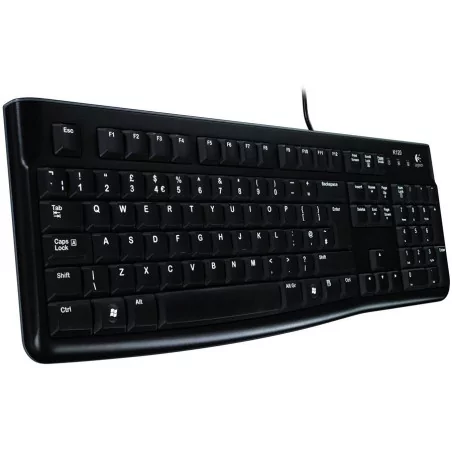 LOGITECH Corded Keyboard K120 - Business EMEA - Bulgarian layout - BLACK - 1
