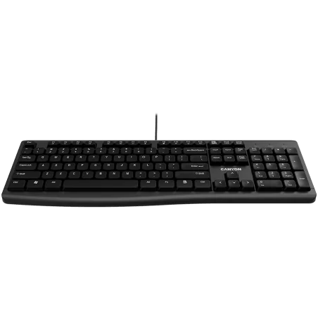 Wired Chocolate Standard Keyboard ,105 keys, slim design with chocolate key caps, 1.5 Meters cable length,Size 434.2*145.4*27.