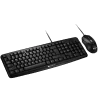 CANYON USB standard KB, water resistant BG layout bundle with optical 3D wired mice 1000DPI black - 1