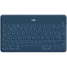 LOGITECH Keys-To-Go Bluetooth Portable Keyboard - CLASSIC BLUE - UK - 1