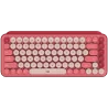 LOGITECH POP Keys Bluetooth Mechanical Keyboard - HEARTBREAKER ROSE - US INT'L - 1