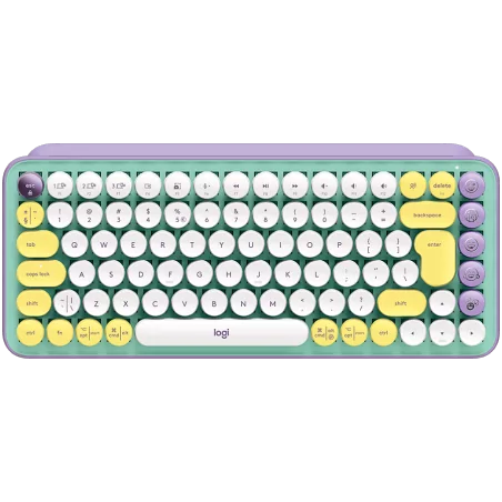 LOGITECH POP Keys Bluetooth Mechanical Keyboard - DAYDREAM MINT - US INT'L - 1