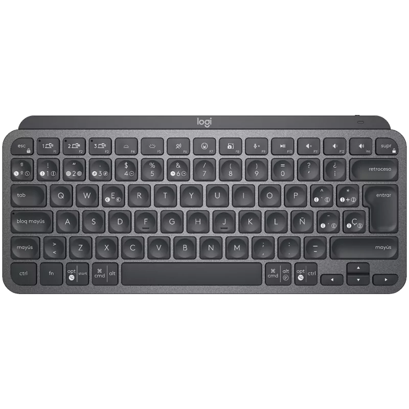 LOGITECH MX Keys Mini Bluetooth Illuminated Keyboard - GRAPHITE - US INT'L - 1 LOGITECH MX Keys Mini Bluetooth Illuminated Keyboard - GRAPHITE - US INT'L - 1