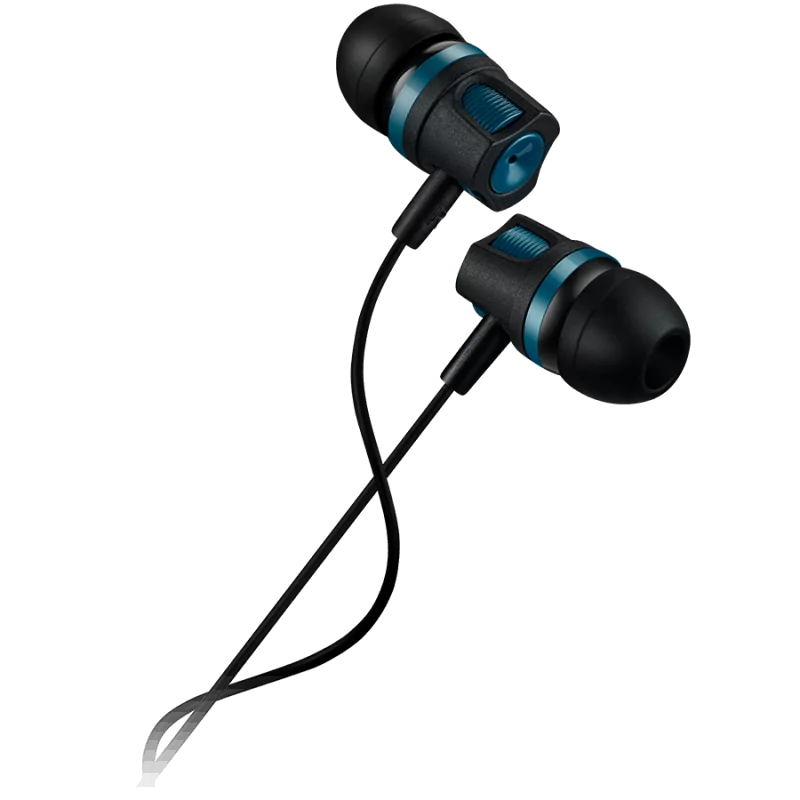 CANYON Stereo earphones with microphone, 1.2M, green - 1 CANYON Stereo earphones with microphone, 1.2M, green - 1