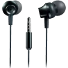 CANYON Stereo earphones with microphone, metallic shell, 1.2M, dark gray - 2