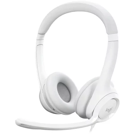 LOGITECH H390 Corded Headset - OFFWHITE - USB - 1