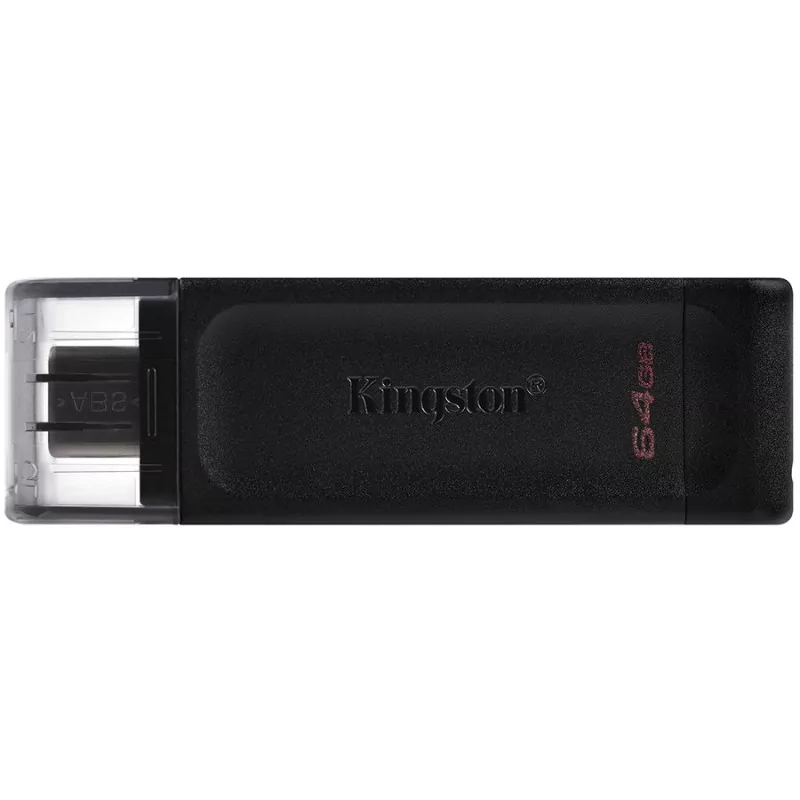 Kingston 64GB USB-C 3.2 Gen 1 DataTraveler 70 EAN: 740617305302 - 1