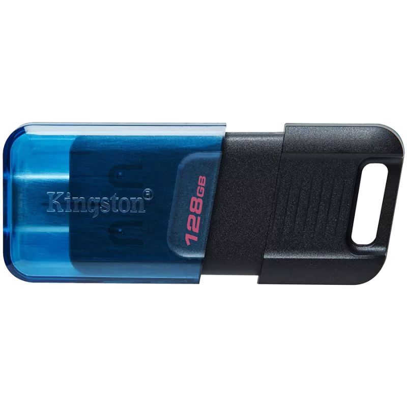 KINGSTON 128GB USB 3.2 Gen 1 DataTraveler 80 M, Type-C - 1 KINGSTON 128GB USB 3.2 Gen 1 DataTraveler 80 M, Type-C - 1