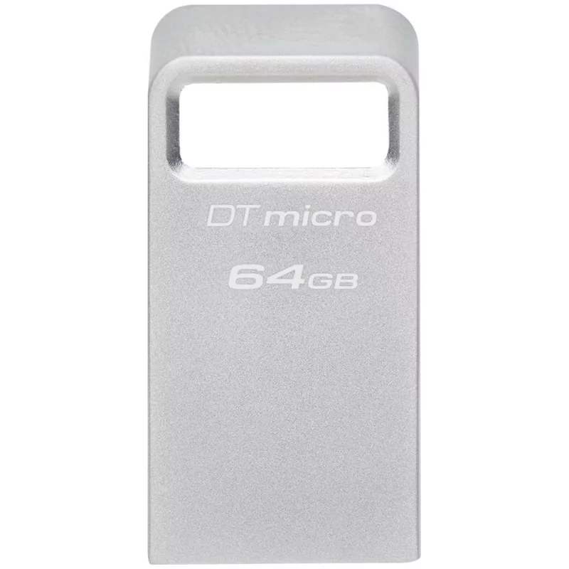 Kingston 64GB DataTraveler Micro 200MB/s Metal USB 3.2 Gen 1 EAN: 740617328066 - 1 Kingston 64GB DataTraveler Micro 200MB/s Metal USB 3.2 Gen 1 EAN: 740617328066 - 1