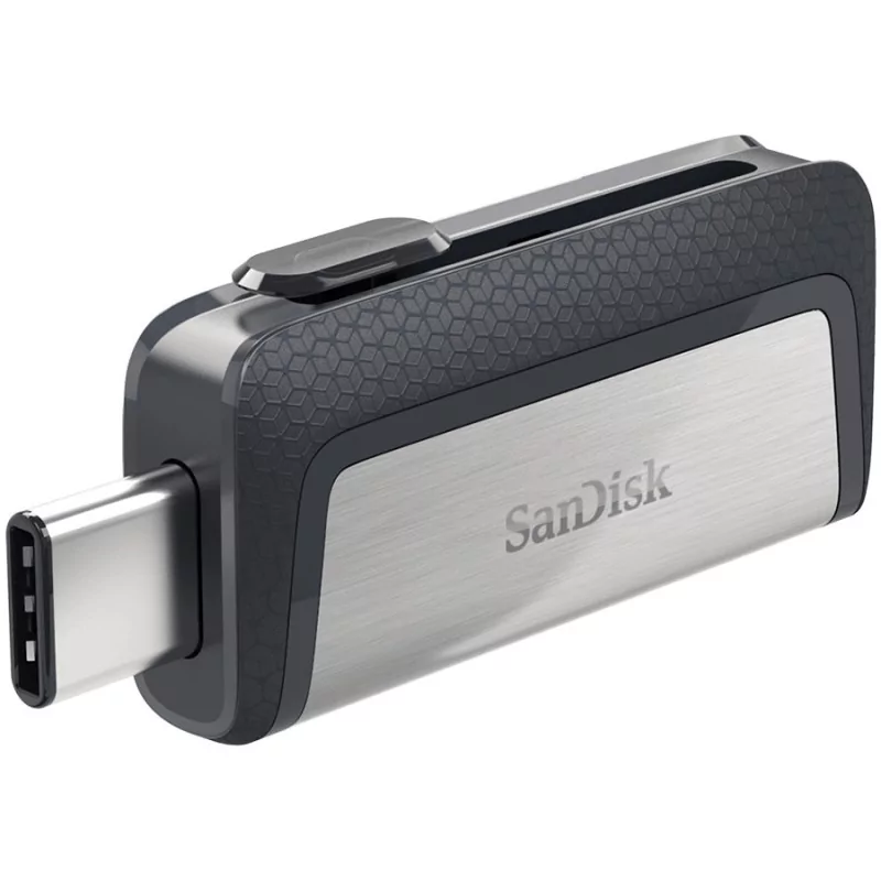 SanDisk Ultra Dual Drive USB Type-C Flash Drive 256GB EAN:619659154844 - 1