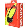 CANYON PC headset with microphone, volume control and adjustable headband, cable 1.8M, Black/Orange - 3