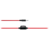 CANYON HSC-1 basic PC headset with microphone, combined 3.5mm plug, leather pads, Flat cable length 2.0m, 160*60*160mm, 0.13kg, 