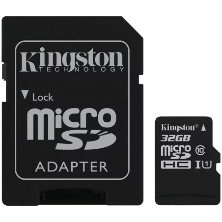 Kingston 32GB microSDHC Canvas Select Plus 100R A1 C10 Card + ADP EAN: 740617298680 - 1