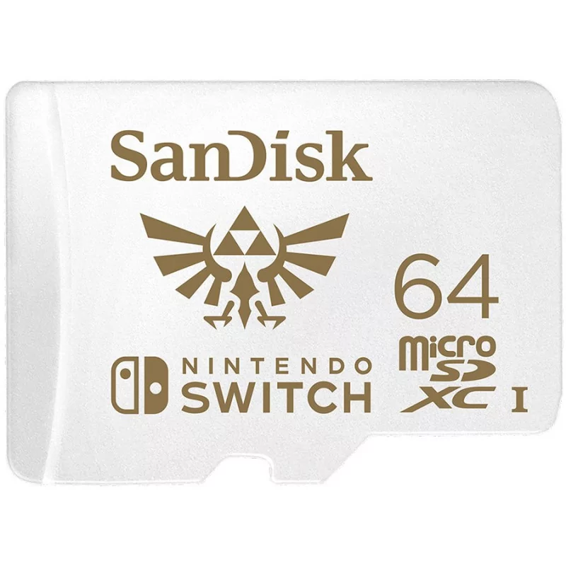SANDISK 64GB microSDXC UHS-I Card for Nintendo Switch - 1